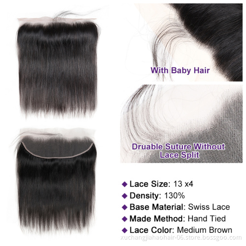 wholesale 4x4 5x5 6x6 7x7 13x4 13x6 Swiss HD Lace Closure Virgin Hair Frontal Human Hair Bundles with HD Lace Frontal